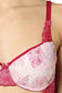 Organic Cotton Antimicrobial Underwired Lightly Padded Lace Bra-ISB018B-
