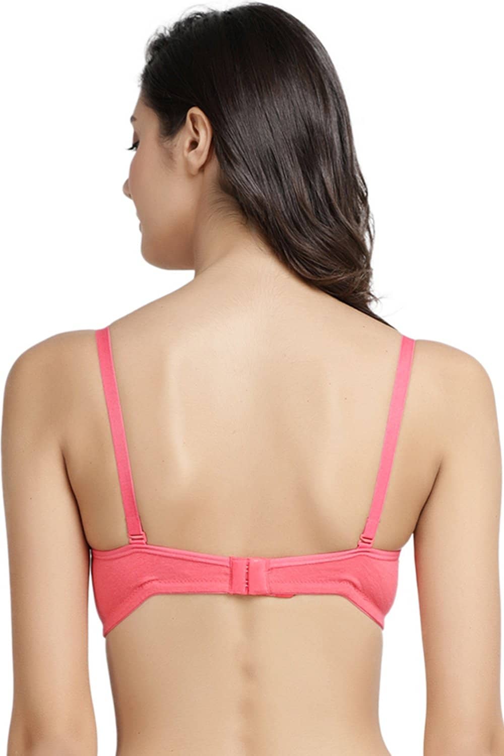 Organic Cotton Antimicrobial Wire-free Padded Bra (Pack of 3)-ISB068-M.White_M.White_B.Pink-
