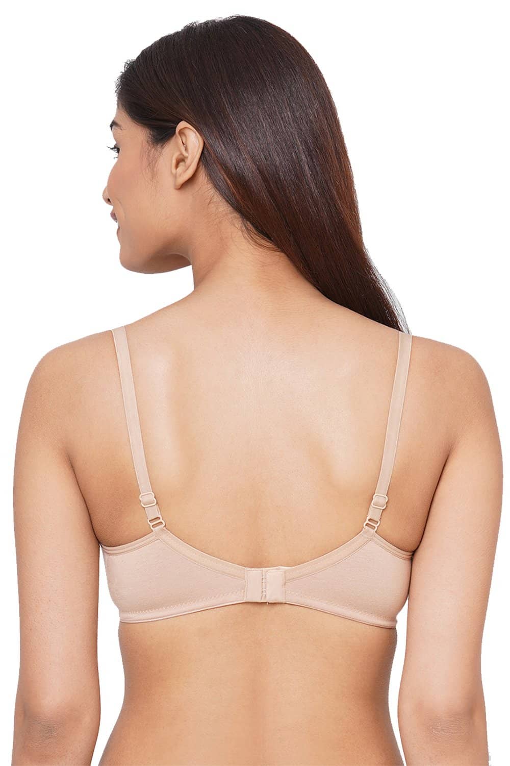Organic Cotton Antimicrobial Seamless Everyday Bra-ISB084-Skin Popcorn-