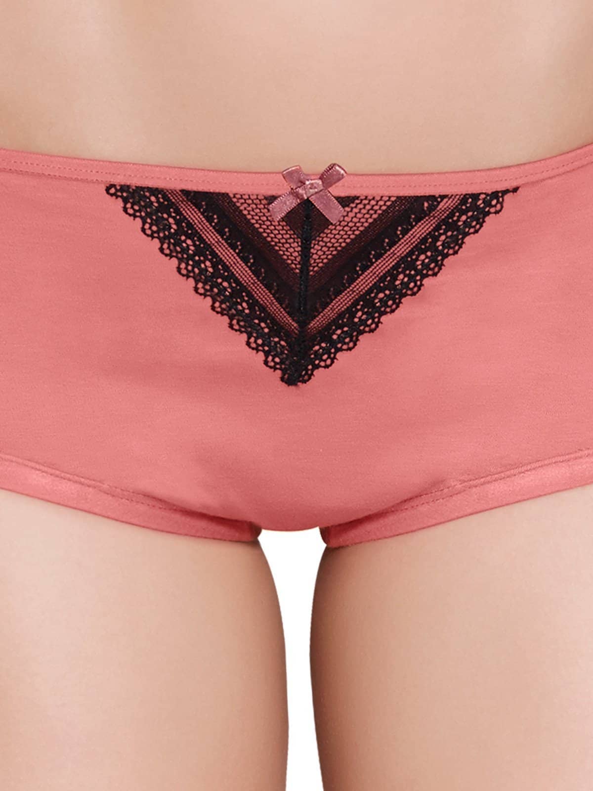 Organic Cotton Antimicrobial laced Boyshorts(Pack of 3)-ISPC015_3