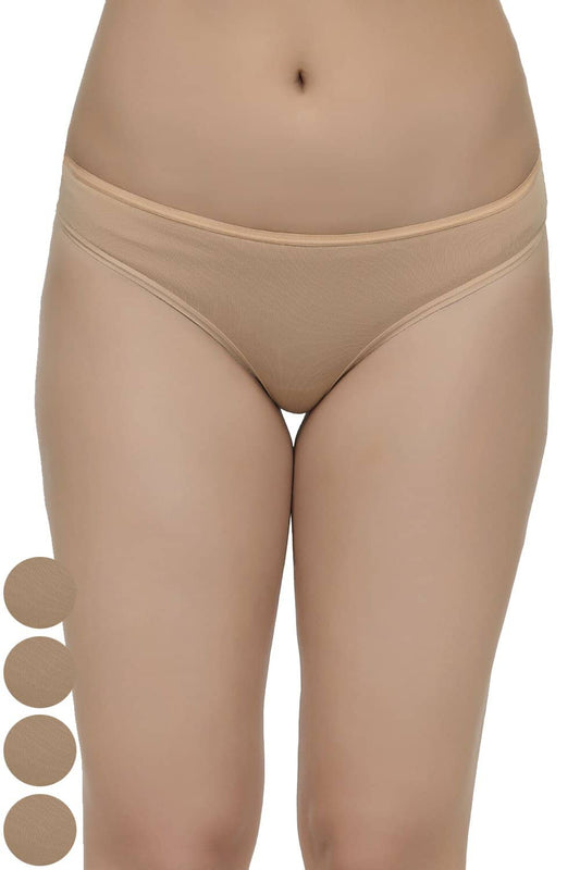 Organic Cotton Antimicrobial Thong (Pack Of 5)-ISP054_5-