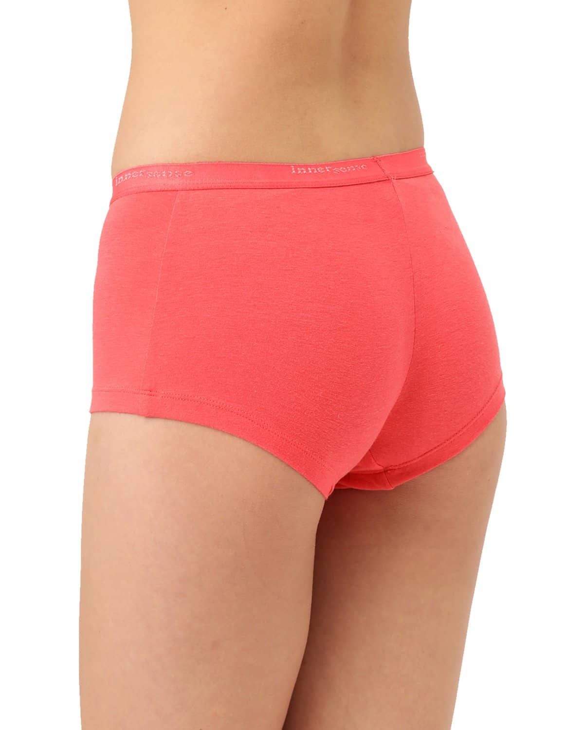 Organic Cotton Antimicrobial Spunky Pink Undies Kit (Pack of 3)-ISPK02-Pink-