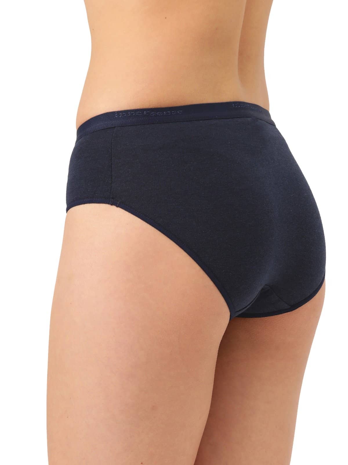 Organic Cotton Antimicrobial High waist Hipster (Pack Of 2)-ISP002-Mauve_Navy-