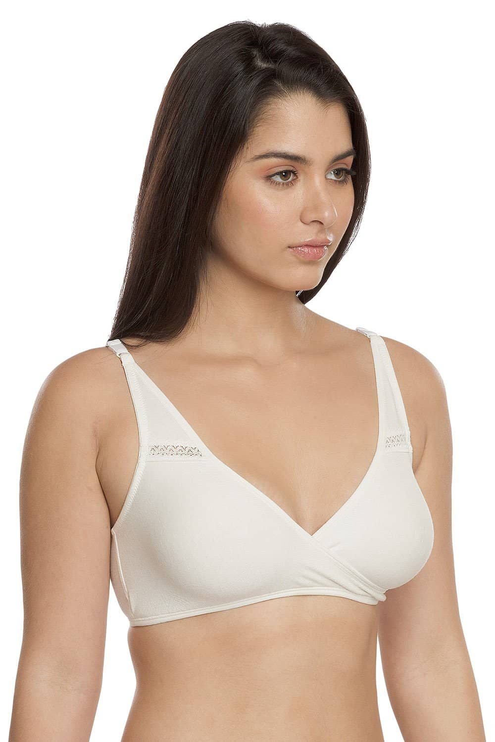 Organic Cotton Antimicrobial Sleeping/Feeding Bra(Pack of 2)-IMB007E_7G-