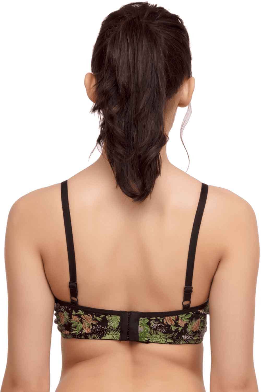 Organic Cotton Antimicrobial Lightly Padded Non-wired Bralette(Pack of 3)-ISB081_81_81-