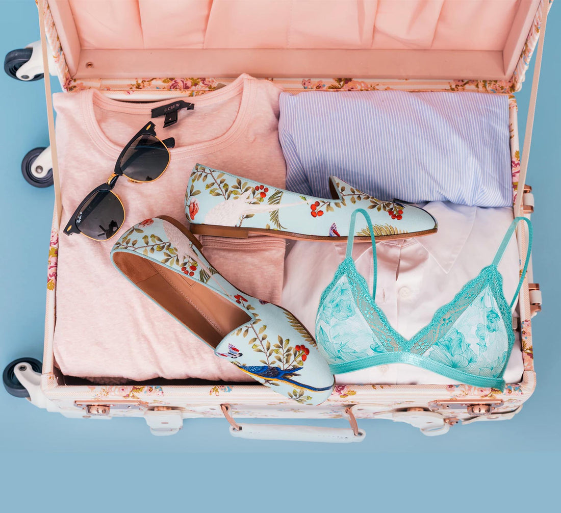 Best way to pack bras in luggage sales