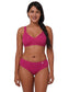 Inner Sense Women Bamboo Cotton Non-Wired Non Padded Bra-ISB057-SnorkalBlue_Maroon