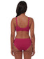 Inner Sense Women Bamboo Cotton Non-Wired Non Padded Bra-ISB057-SnorkalBlue_Maroon