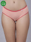 Inner Sense Women Bamboo Medium-Rise Bikini Briefs-ISP040-Peachy Pink