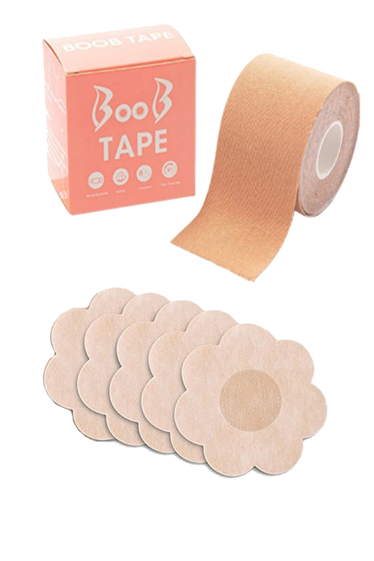 Body tape and 5 Disposable nipple pasties