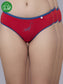 Inner Sense Women Bamboo Medium-Rise Pack of 3 Bikini Briefs-ISP040-3Pointsetia