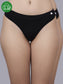 Inner Sense Women Bamboo Pack of 2 Thong Briefs-ISPB205-Black_Black