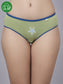 Inner Sense Women Bamboo Medium-Rise Bikini Briefs-ISPB202-Avocado-