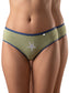 Inner Sense Women Bamboo Medium-Rise Pack of 2 Bikini Briefs-ISPB202-Avocado_Avocado-