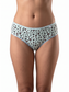 Inner Sense Women Bamboo Medium-Rise Bikini Briefs-ISPB201-Aqua cheetah
