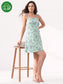 Inner Sense Bamboo Organic Cotton Nightdress-ISL071-Leafy