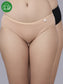 Inner Sense Women Bamboo Medium-Rise Pack of 2 Bikini Briefs-ISPB201-Skin_Black