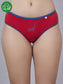 Inner Sense Women Bamboo Medium-Rise Bikini Briefs-ISP040-Pointsetia