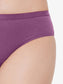 Organic Cotton Antimicrobial  High waist Hipster-ISP002-Deep Purple_Deep Purple