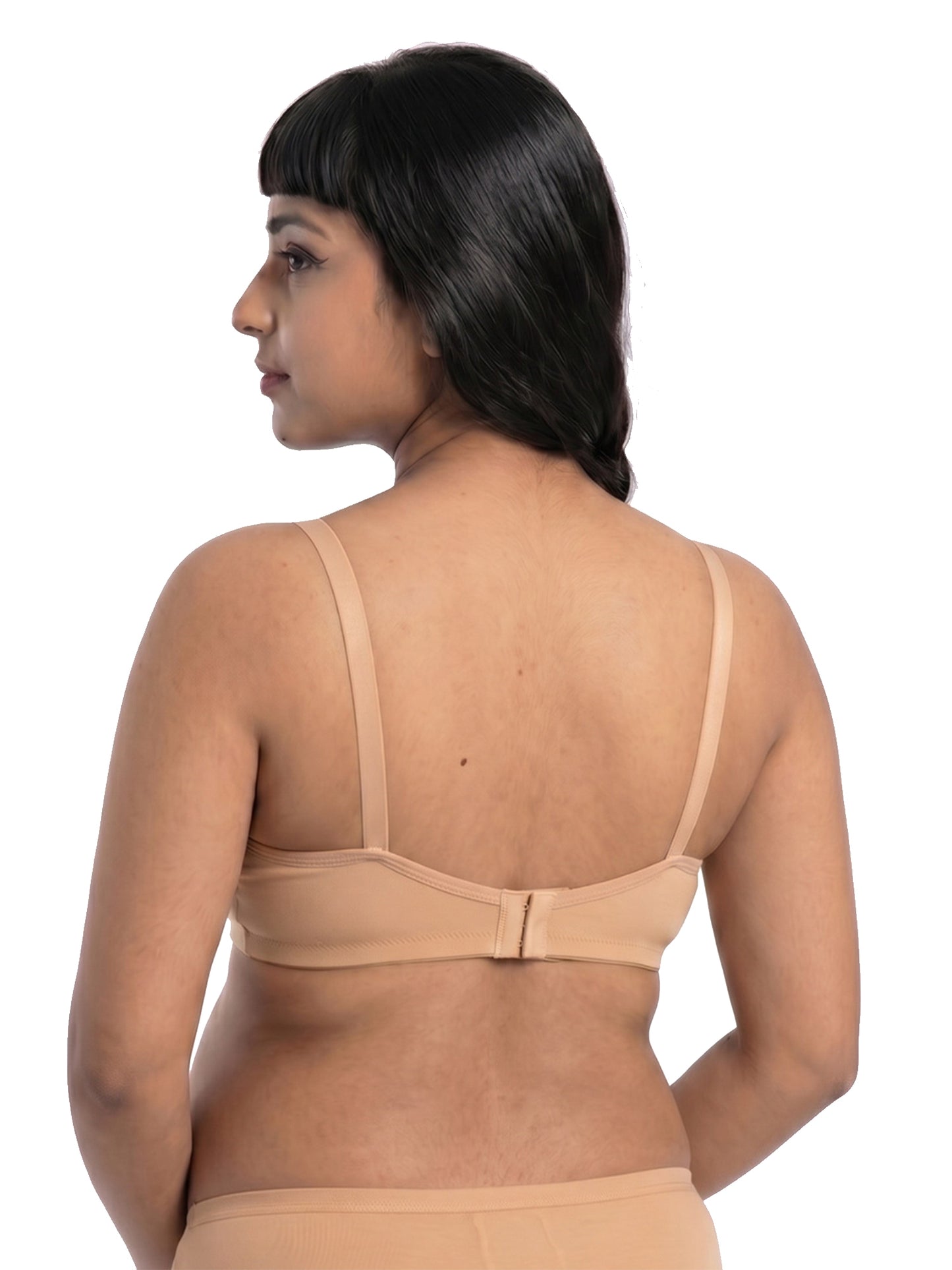 Organic Cotton Antimicrobial Padded Nonwired Feeding Bra-IMB009B