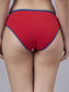 Inner Sense Women Bamboo Medium-Rise Pack of 2 Bikini Briefs-ISP040-Pointsetia_Pointsetia