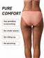 Inner Sense Women Bamboo Medium-Rise Pack of 2 Bikini Briefs-ISP040-Peachy Pink_Peachy Pink