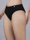 Inner Sense Women Bamboo Pack of 3 Hipster Briefs-ISPB203-3Black