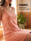 Inner Sense Bamboo Organic Cotton Nightdress-ISL072-Hearts