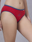 Inner Sense Women Bamboo Medium-Rise Bikini Briefs-ISP040-Pointsetia