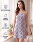 Inner Sense Organic Cotton Nightdress-ISL073-Toile
