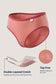 Inner Sense Women Bamboo Medium-Rise Pack of 3 Bikini Briefs-ISP040-PeachyPink_PeachyPink_Pointsetia