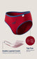 Inner Sense Women Bamboo Medium-Rise Pack of 3 Bikini Briefs-ISP040-3Pointsetia