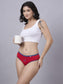 Inner Sense Women Bamboo Medium-Rise Pack of 3 Bikini Briefs-ISP040-Pointsetia_Pointsetia_PeachyPink