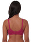 Inner Sense Women Bamboo Cotton Non-Wired Non Padded Bra-ISB057-Black_Pink Lace Print_Maroon