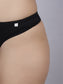 Inner Sense Women Bamboo Pack of 2 Thong Briefs-ISPB205-Skin_Black