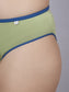 Inner Sense Women Bamboo Medium-Rise Pack of 2 Bikini Briefs-ISPB202-Maroon_Avocado-