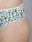 Inner Sense Women Bamboo Medium-Rise Bikini Briefs-ISPB201-Aqua cheetah
