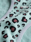 Inner Sense Women Bamboo Medium-Rise Bikini Briefs-ISPB201-Aqua cheetah