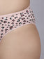 Inner Sense Women Bamboo Medium-Rise Bikini Briefs-ISPB201-Pink cheetah