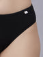 Inner Sense Women Bamboo Pack of 3 Hipster Briefs-ISPB203-3Black
