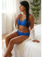 Inner Sense Women Bamboo Cotton Non-Wired Non Padded Bra-ISB057-SnorkalBlue_Mwhite