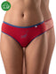 Inner Sense Women Bamboo Medium-Rise Pack of 2 Bikini Briefs-ISP040-Pointsetia_Peachy Pink