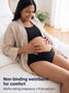 Organic Cotton Antimicrobial Maternity Panty-IMP102-Black-
