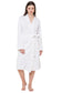 Organic Cotton White Bath Robe_ISL041