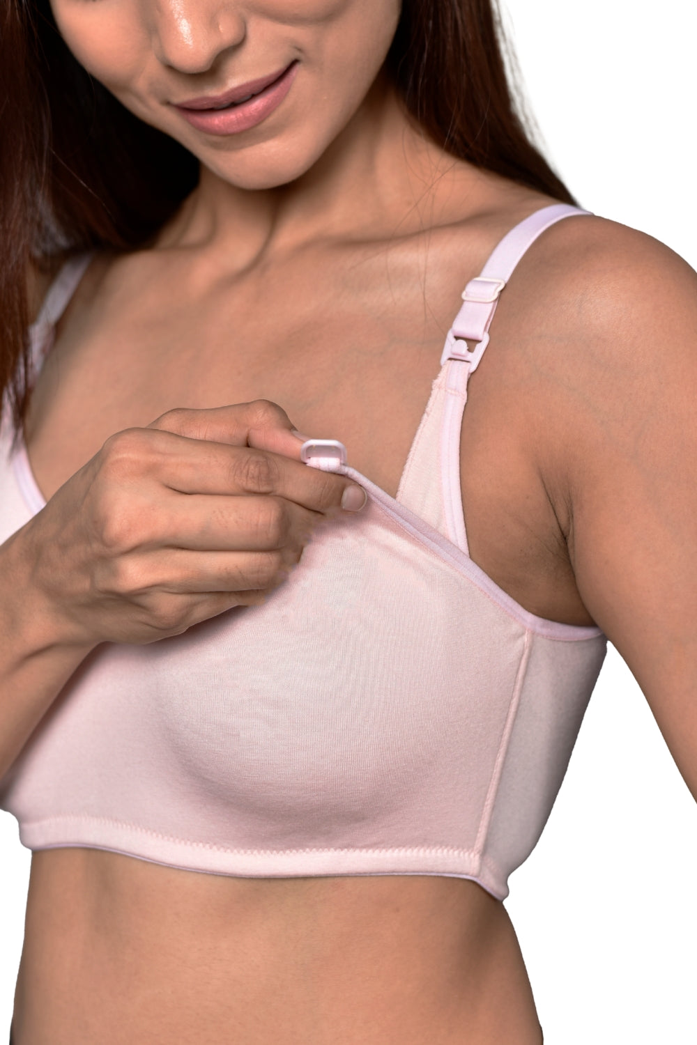 Inner Sense Organic Cotton Bamboo Keyhole Back Nursing Bra