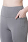 Recycled Fiber Black Flare Pants-ISL052-Steel Grey-