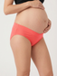 Organic Cotton Antimicrobial Maternity Panty-IMP102-Bright Pink_Bright Pink
