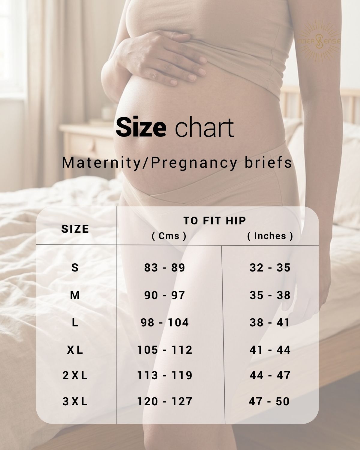 Organic Cotton Antimicrobial Maternity Panty (Pack Of 2)-IMP102-Skin_Skin-