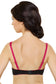 Organic Cotton Antimicrobial Front laced Lightly Padded Wired Bra-ISB048-