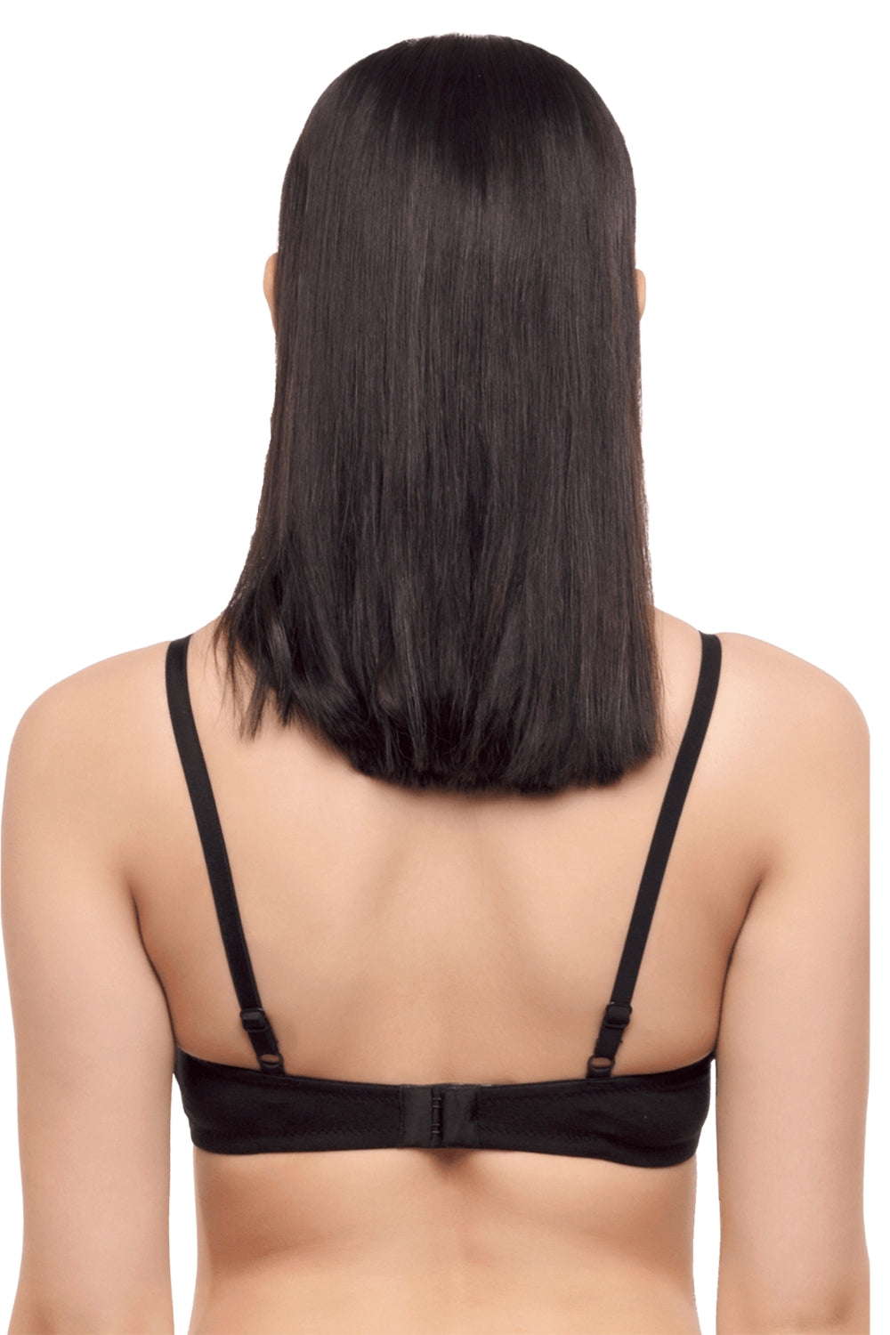 Organic Cotton  Antimicrobial Padded Underwired Criss-cross Cage Bra-ISB055-